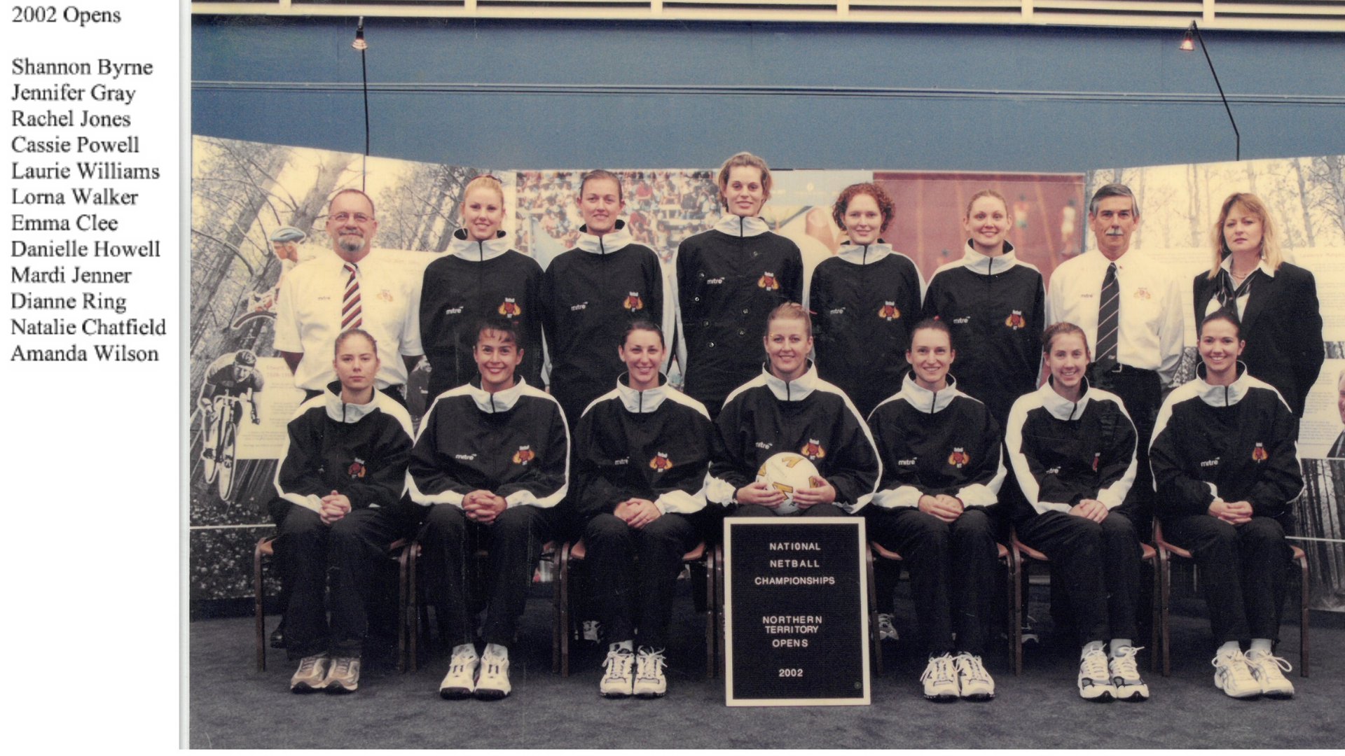 2002 - Open Team Photo with Names