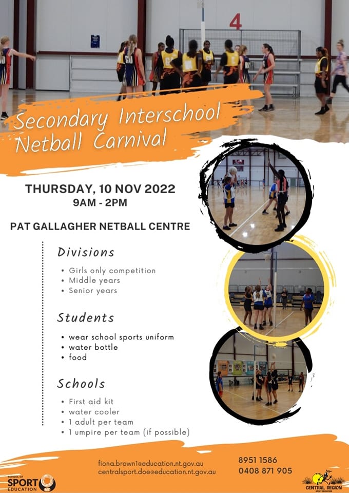 Interschool Netball Carnival
